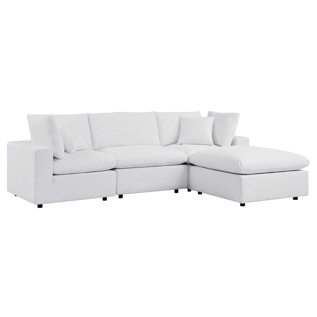 modular 4-Piece Sunbrella® Outdoor Patio Sectional Sofa