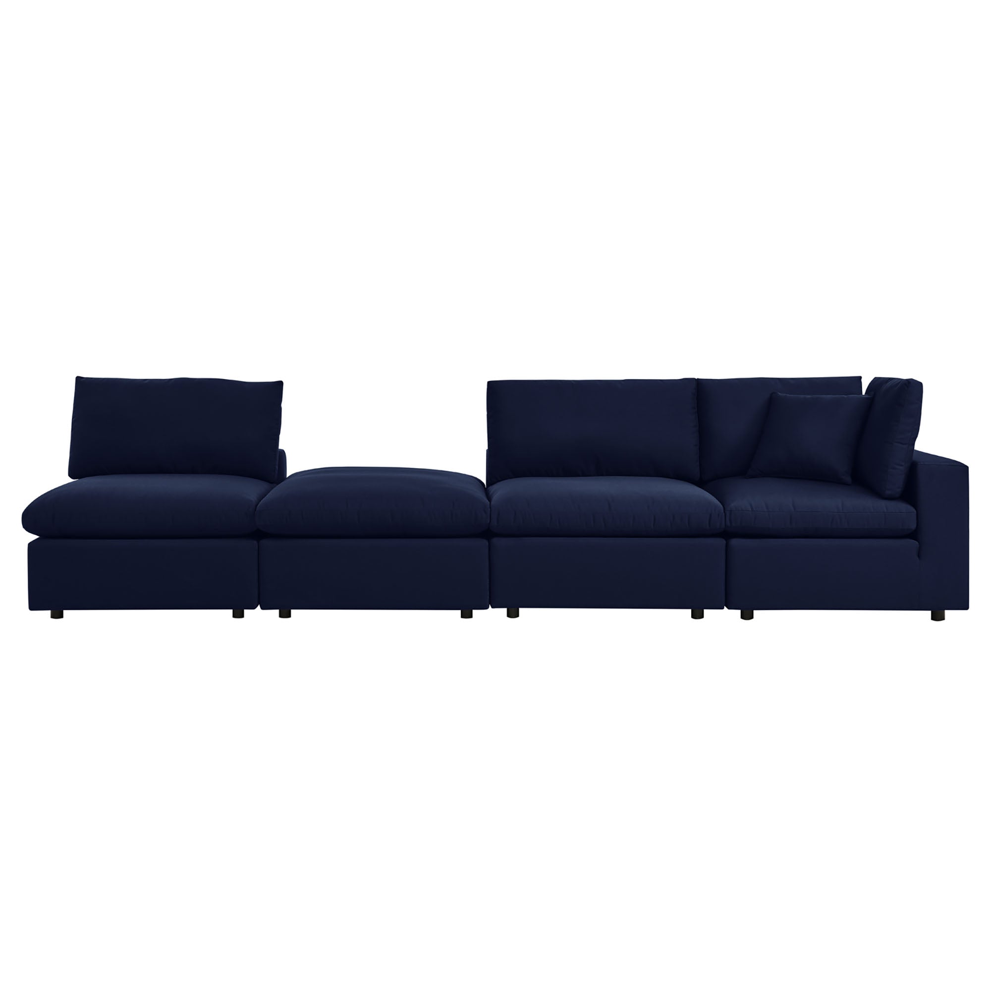 modular 4-Piece Sunbrella® Outdoor Patio Sectional Sofa