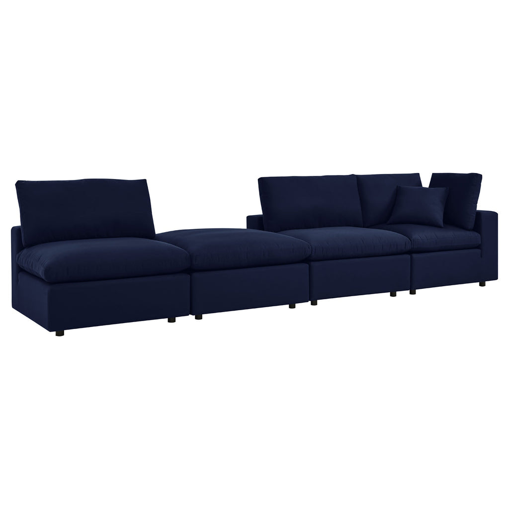 modular 4-Piece Sunbrella® Outdoor Patio Sectional Sofa