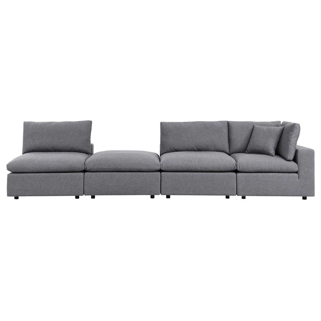 modular 4-Piece Sunbrella® Outdoor Patio Sectional Sofa