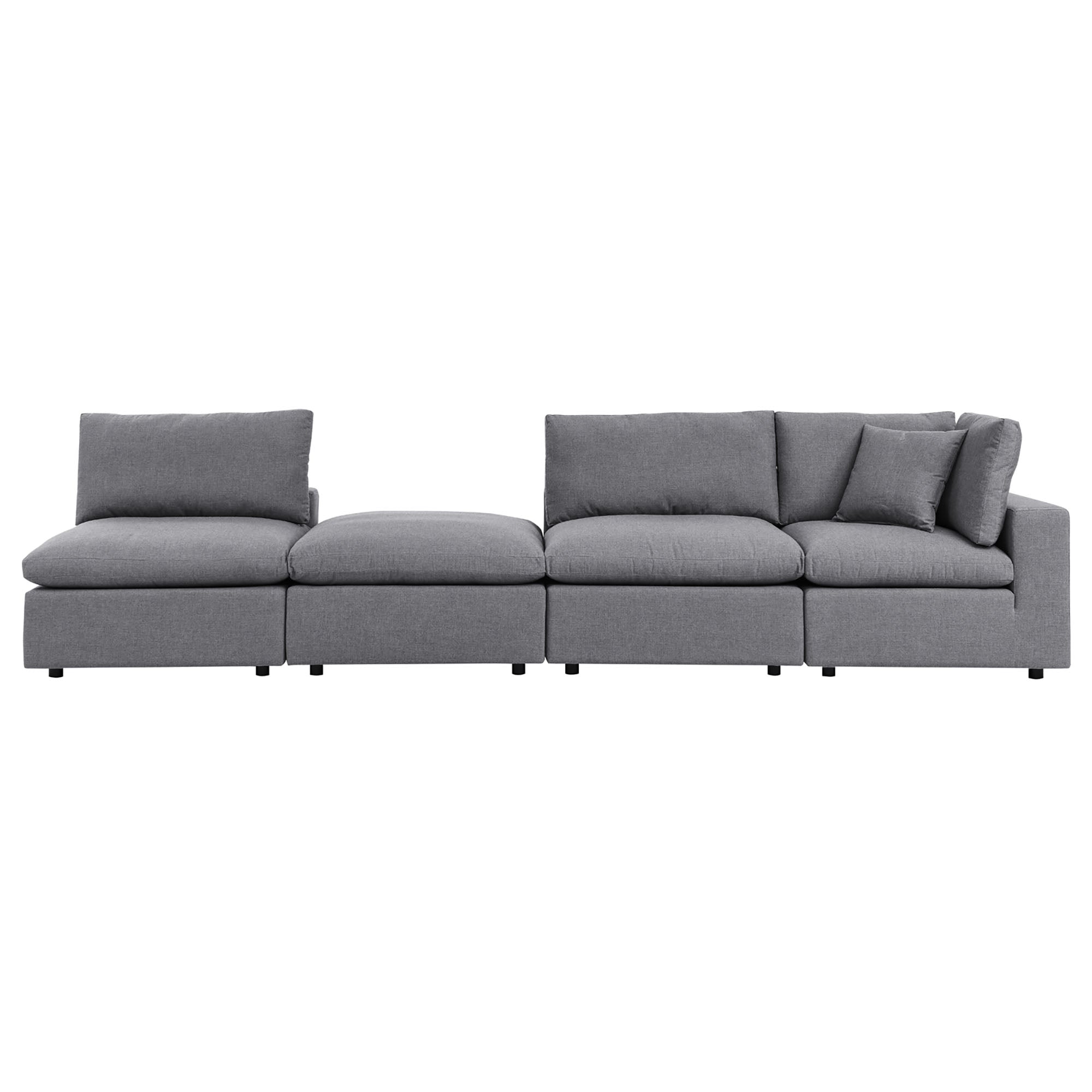 modular 4-Piece Sunbrella® Outdoor Patio Sectional Sofa
