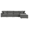 modular 5-Piece Outdoor Patio Sectional Sofa