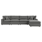 modular 5-Piece Outdoor Patio Sectional Sofa