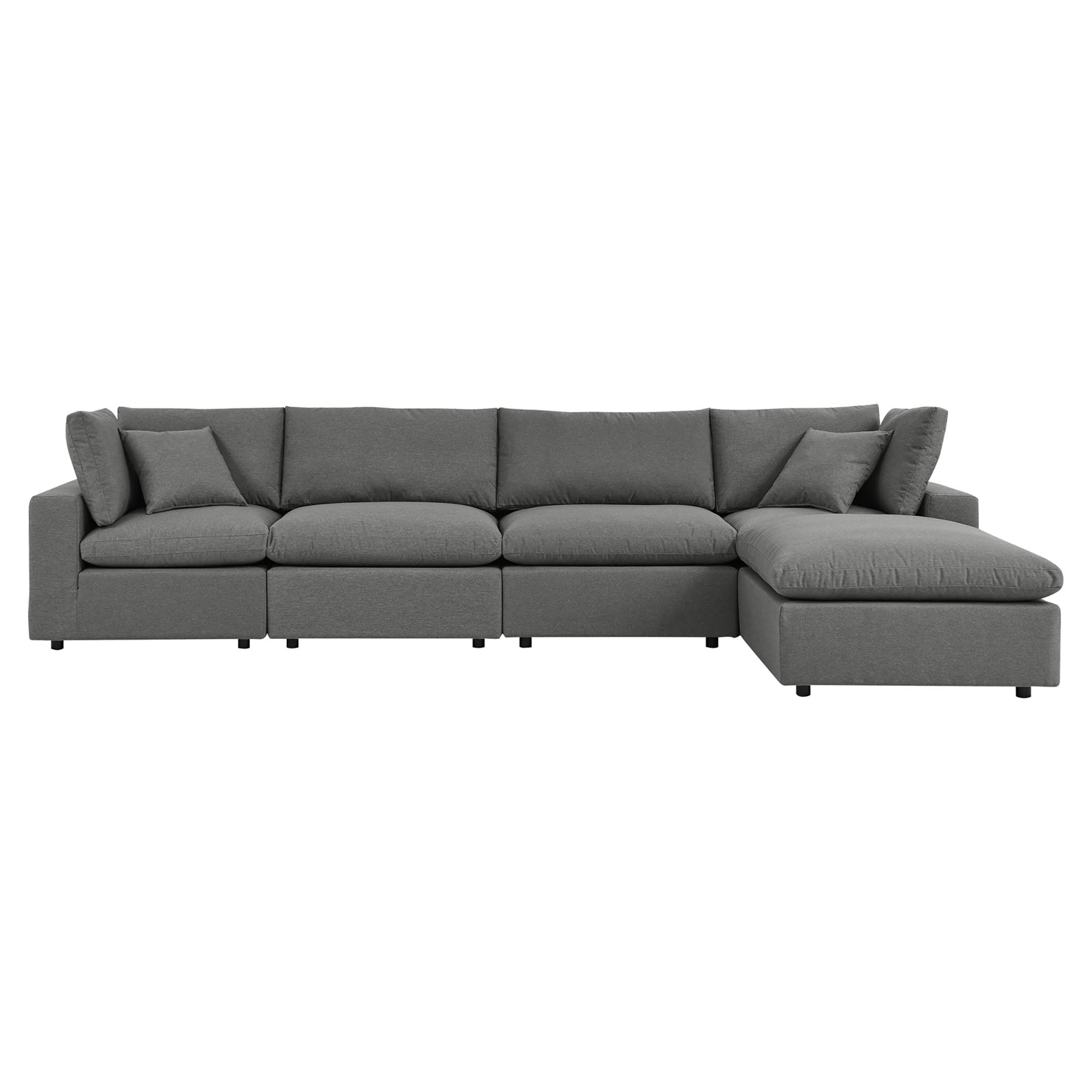 modular 5-Piece Outdoor Patio Sectional Sofa