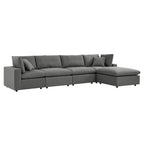 modular 5-Piece Outdoor Patio Sectional Sofa