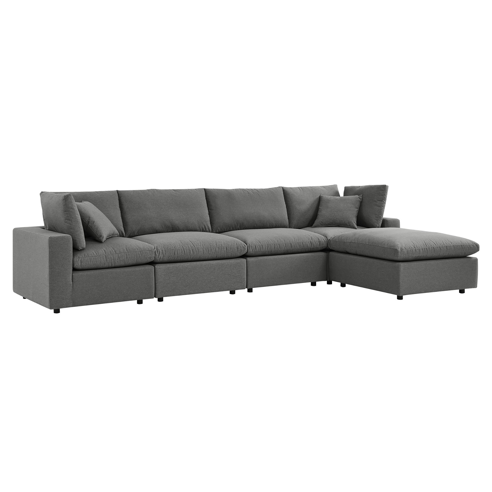 modular 5-Piece Outdoor Patio Sectional Sofa