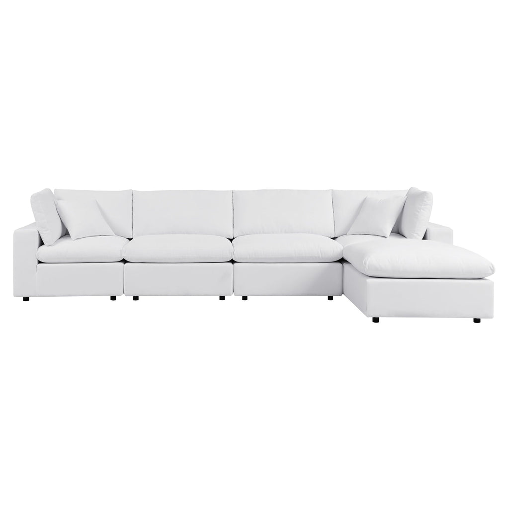 modular 5-Piece Sunbrella® Outdoor Patio Sectional Sofa
