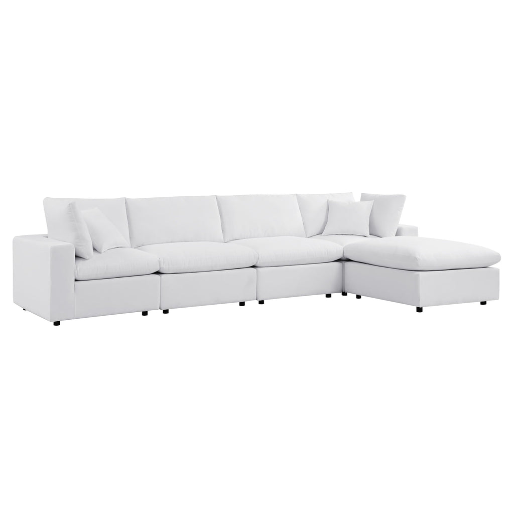 modular 5-Piece Sunbrella® Outdoor Patio Sectional Sofa