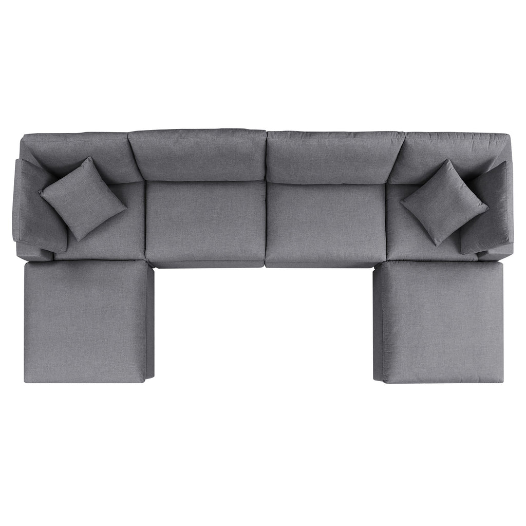 modular 6-Piece Sunbrella® Outdoor Patio Sectional Sofa