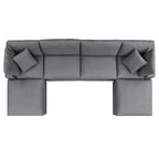 modular 6-Piece Sunbrella® Outdoor Patio Sectional Sofa