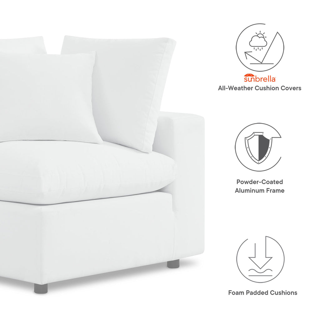 modular 6-Piece Sunbrella® Outdoor Patio Sectional Sofa
