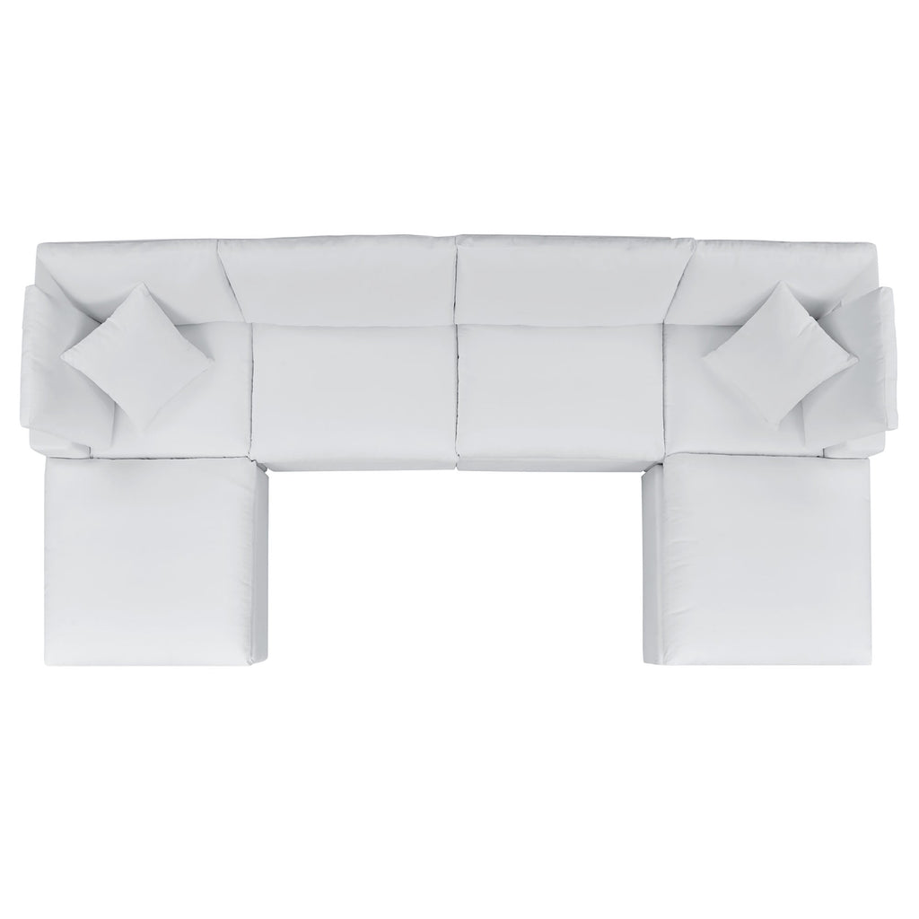 modular 6-Piece Sunbrella® Outdoor Patio Sectional Sofa
