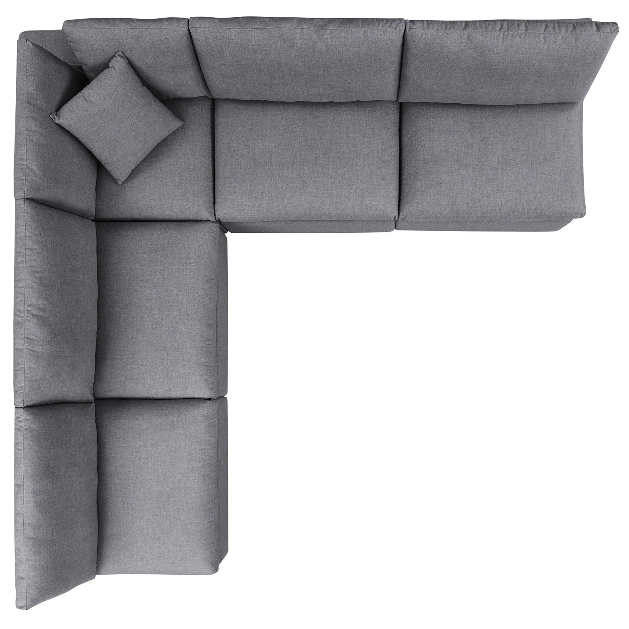 modular 5-Piece Sunbrella® Outdoor Patio Sectional Sofa
