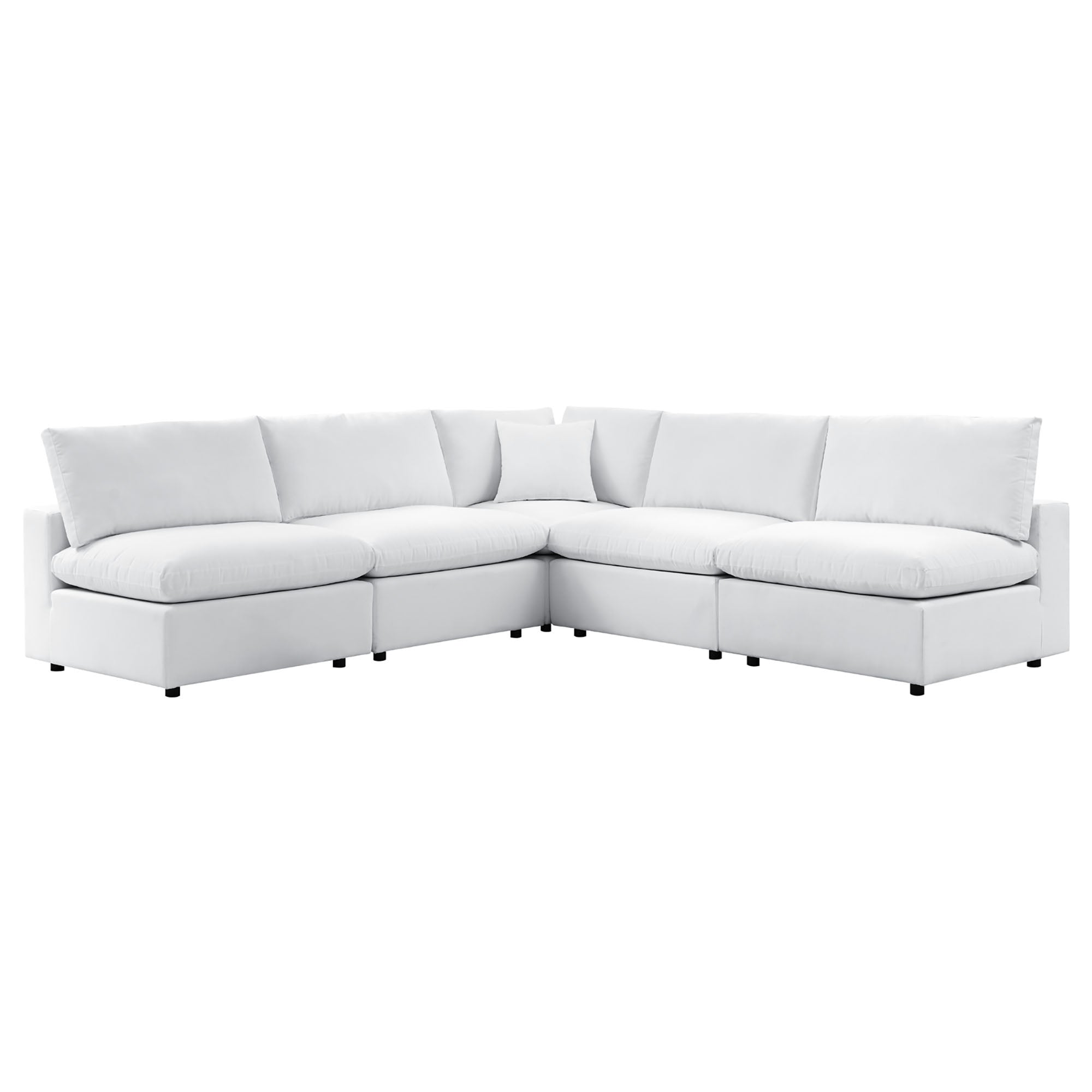 modular 5-Piece Sunbrella® Outdoor Patio Sectional Sofa