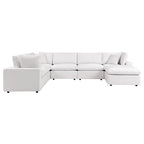 modular 7-Piece Outdoor Patio Sectional Sofa