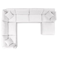 modular 7-Piece Outdoor Patio Sectional Sofa
