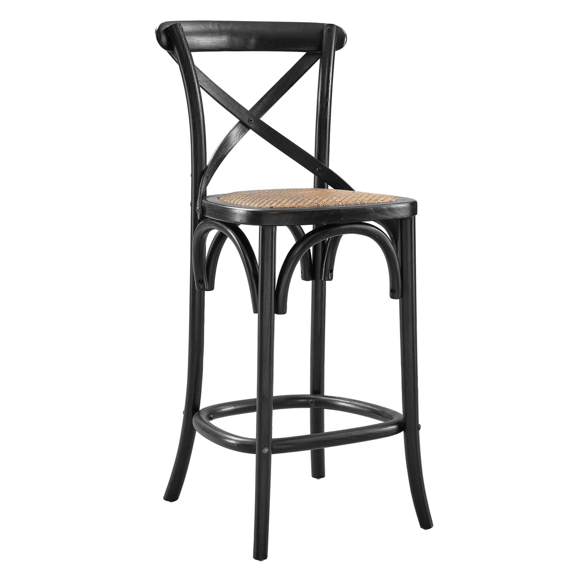 Gear Counter Stool - EEI-5667-BLK