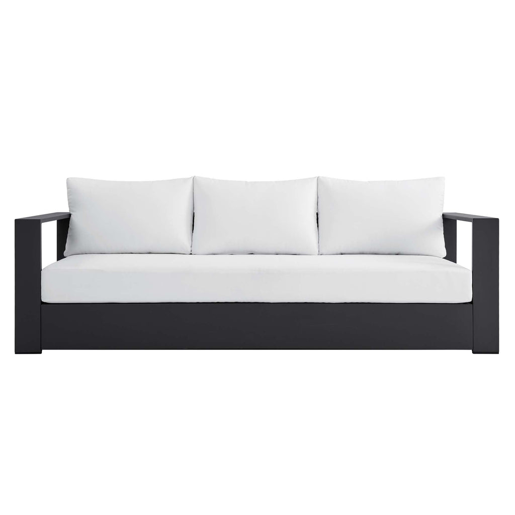 modern Outdoor Patio Powder-Coated Aluminum Sofa