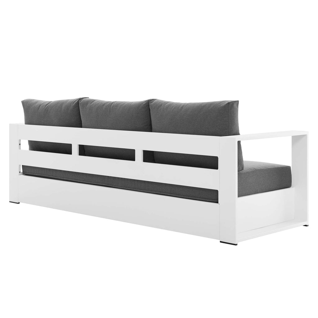 modern Outdoor Patio Powder-Coated Aluminum Sofa