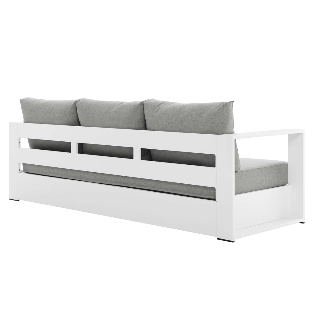 modern Outdoor Patio Powder-Coated Aluminum Sofa