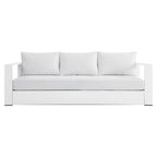 modern Outdoor Patio Powder-Coated Aluminum Sofa