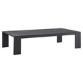 modern Outdoor Patio Powder-Coated Aluminum Coffee Table
