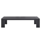 modern Outdoor Patio Powder-Coated Aluminum Coffee Table