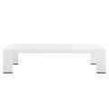 modern Outdoor Patio Powder-Coated Aluminum Coffee Table