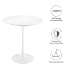 Lippa Round Wood Side Table