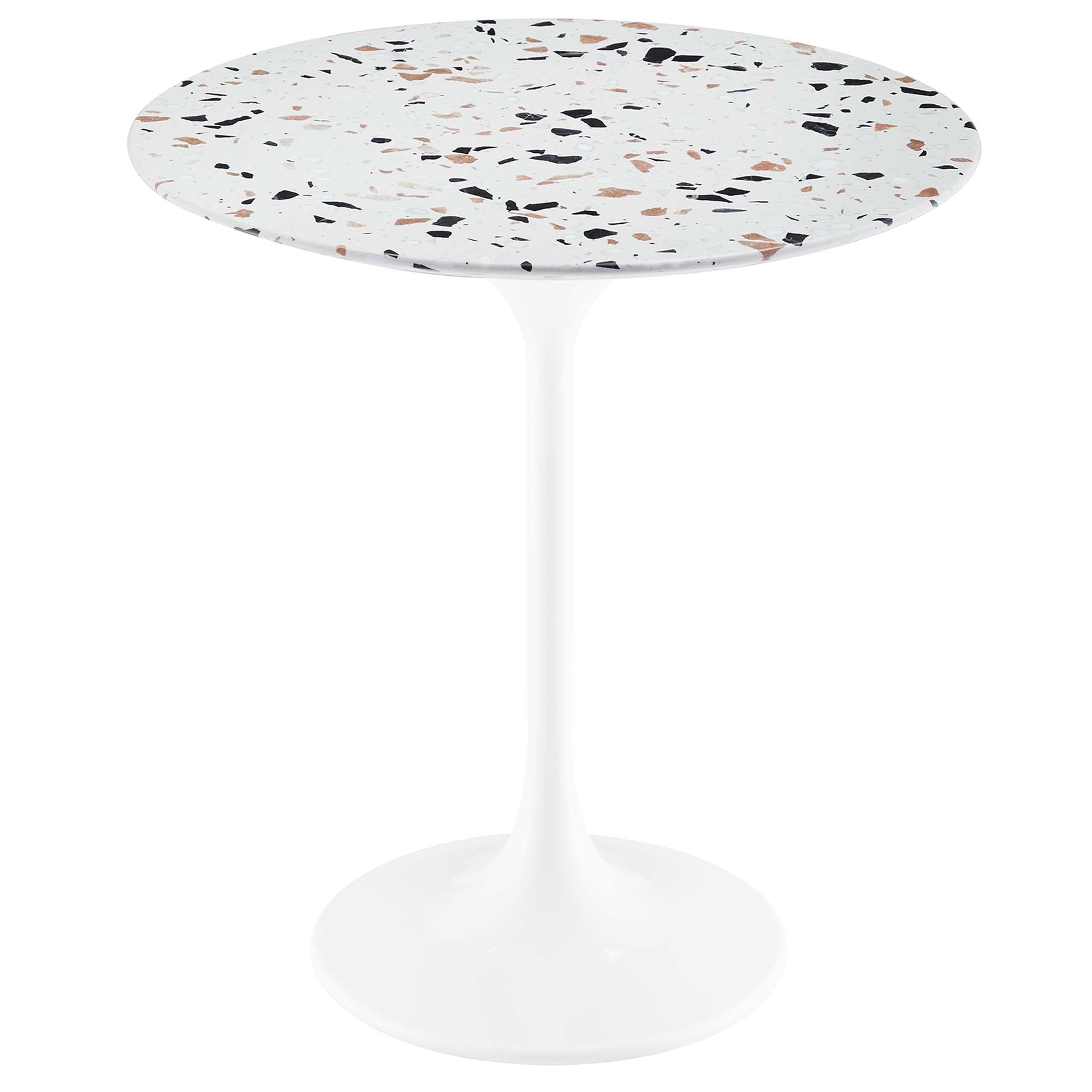 Lippa Round Terrazzo Side Table