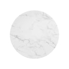 Lippa Round Artificial Marble Side Table