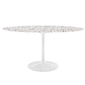 Lippa Oval Terrazzo Dining Table