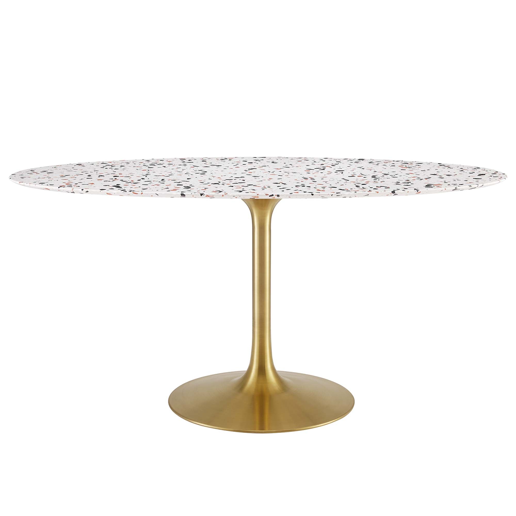 Lippa Oval Terrazzo Dining Table