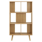 Transmit 5 Shelf Wood Grain Bookcase