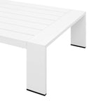 modern 4-Piece Outdoor Patio Powder-Coated Aluminum Set