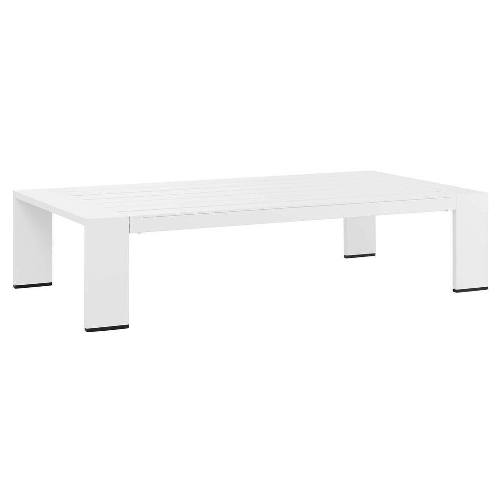 modern 2-Piece Outdoor Patio Powder-Coated Aluminum Set