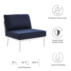 outdoor 3 Piece Outdoor Patio Aluminum Set