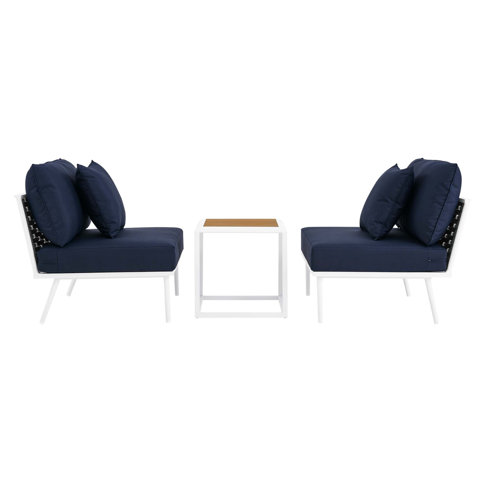 outdoor 3 Piece Outdoor Patio Aluminum Set
