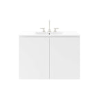 Bryn Wall-Mount Bathroom Vanity Basin Included