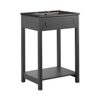 Altura Bathroom Vanity Basin Included - EEI-5798-GRY-BLK