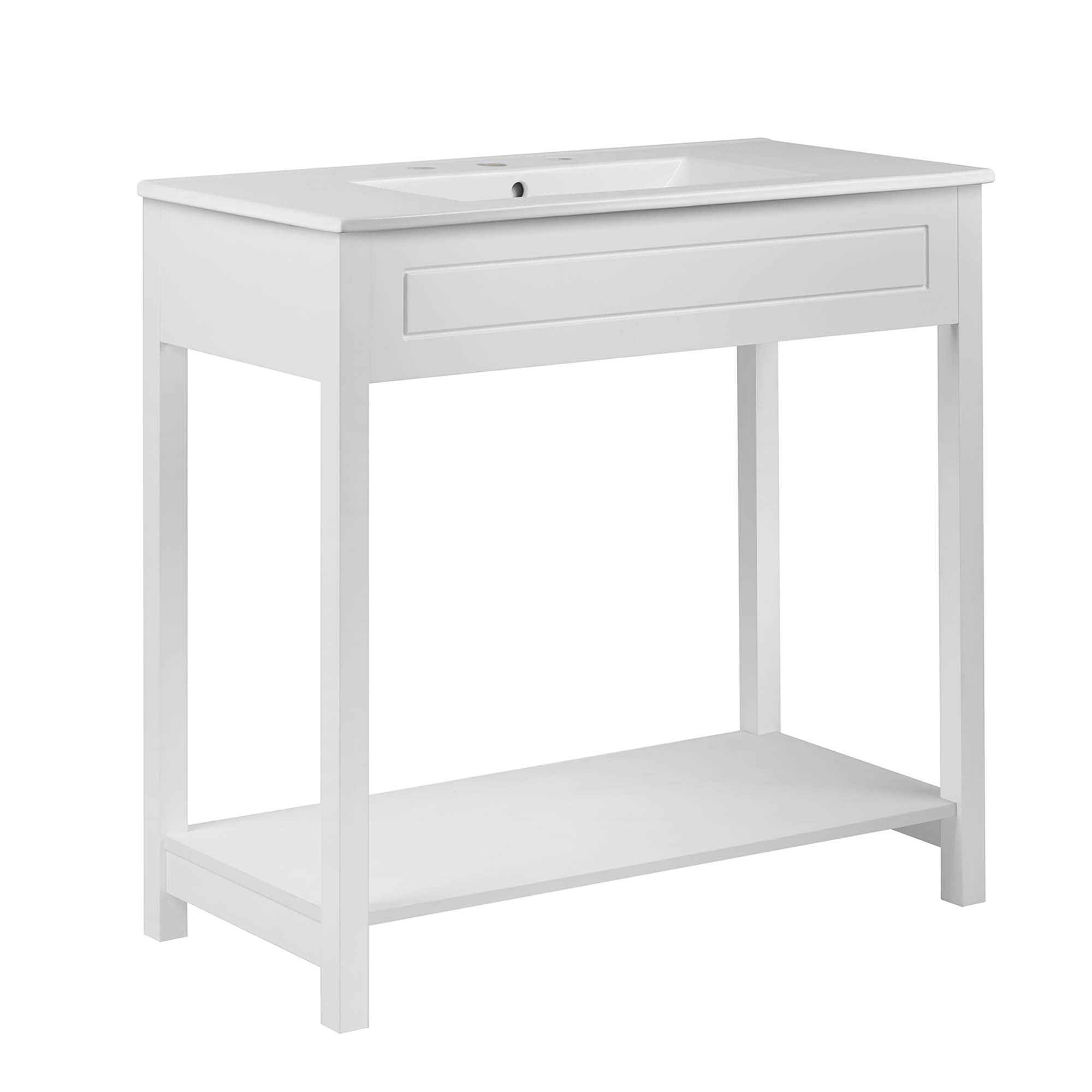 Altura Bathroom Vanity Basin Included - EEI-5799-WHI-WHI