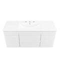 Render 48" Wall-Mount Bathroom Vanity Basin Included