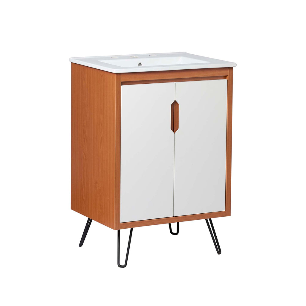 Energize Bathroom Vanity Basin Included - EEI-5804-CHE-WHI-WHI