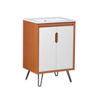 Energize Bathroom Vanity Basin Included - EEI-5804-CHE-WHI-WHI
