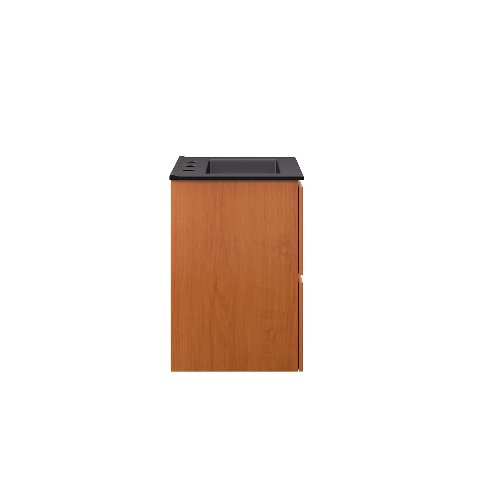 Scenic Wall-Mount Bathroom Vanity Basin Included