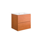 Scenic Wall-Mount Bathroom Vanity Basin Included - EEI-5811-CHE-WHI