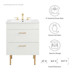 Daybreak Bathroom Vanity Basin Included