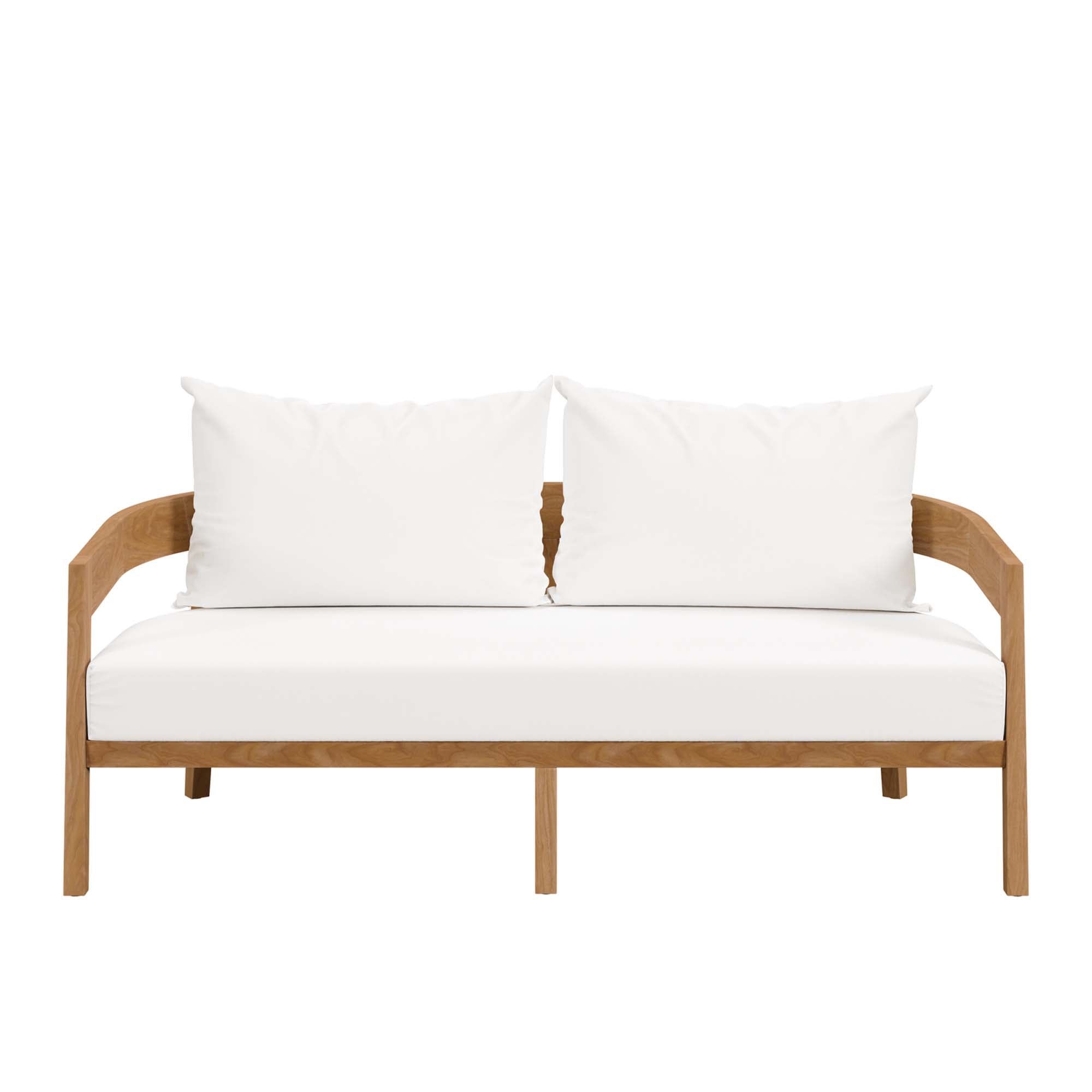 Brisbane 6-Piece Teak Wood Outdoor Patio Set
