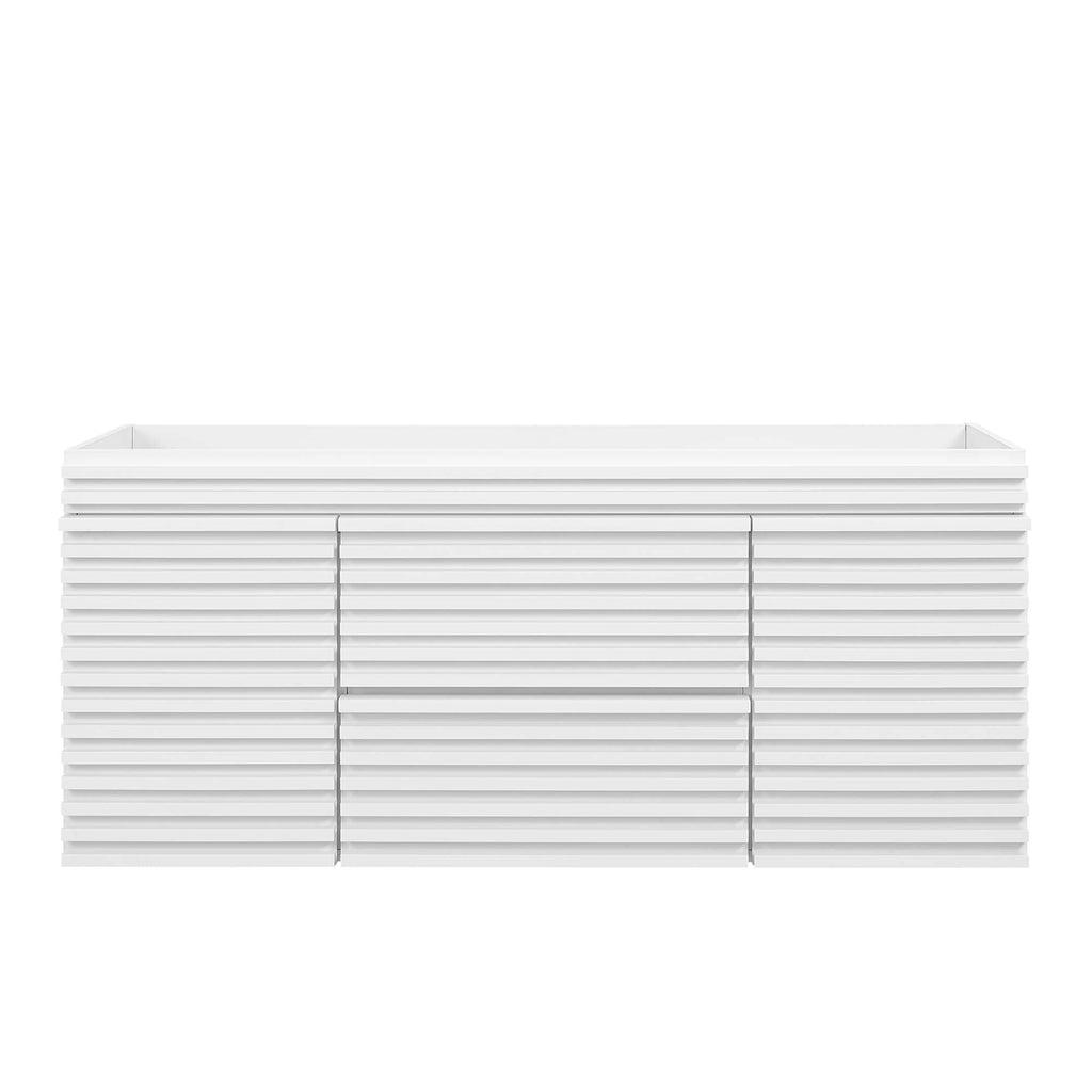 Render 48" Wall-Mount Bathroom Cabinet Basin Not Included