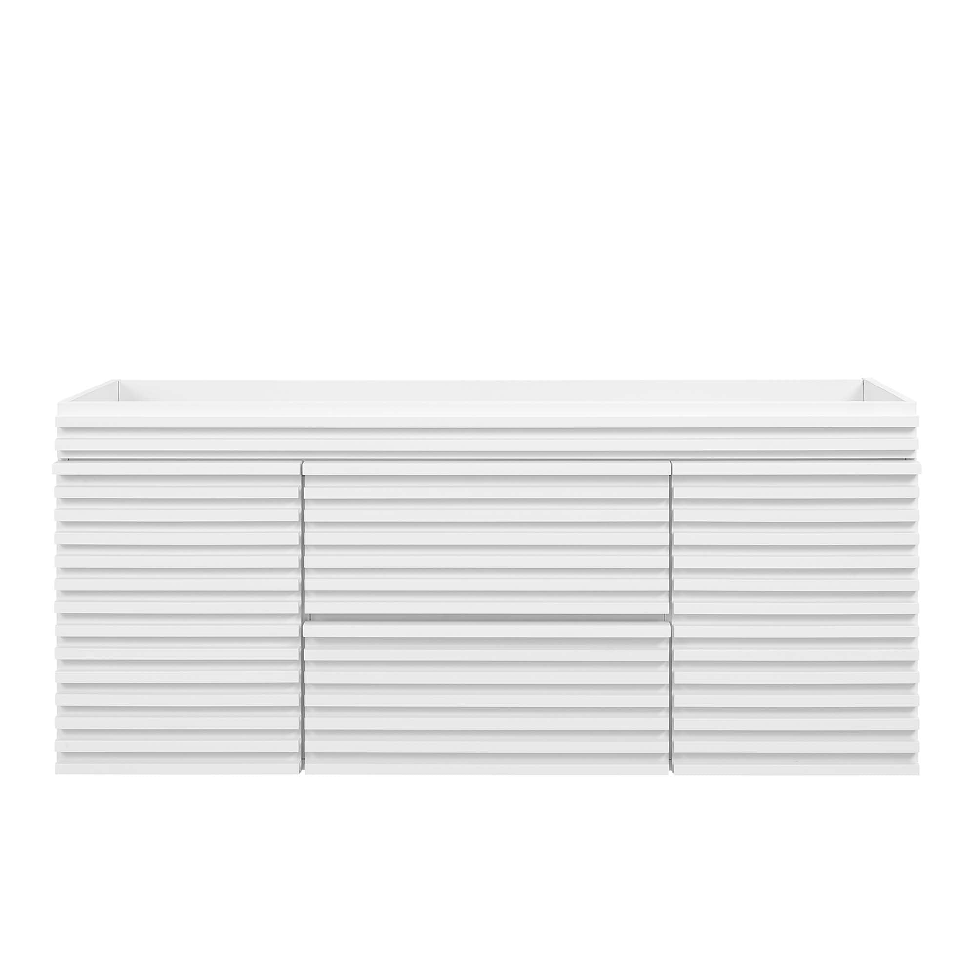 Render 48" Wall-Mount Bathroom Cabinet Basin Not Included